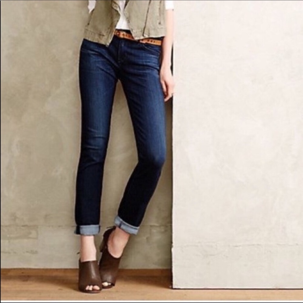 AG Stevie Roll Up Jeans